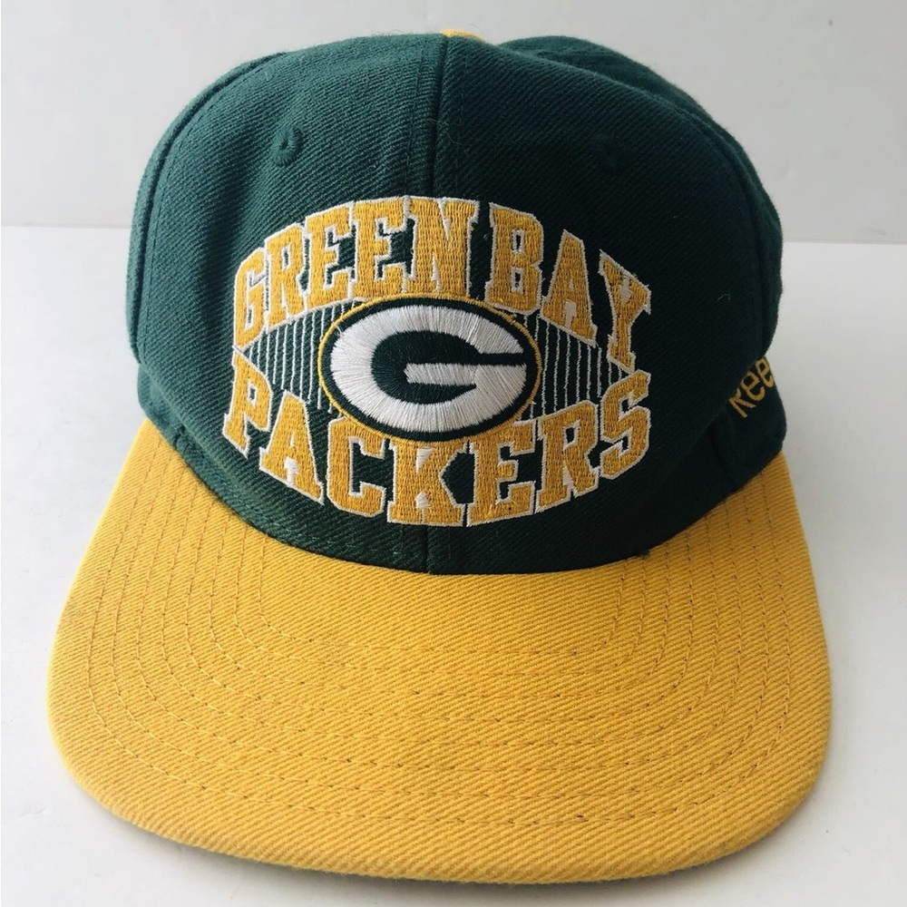 Reebok Green and Yellow Hat